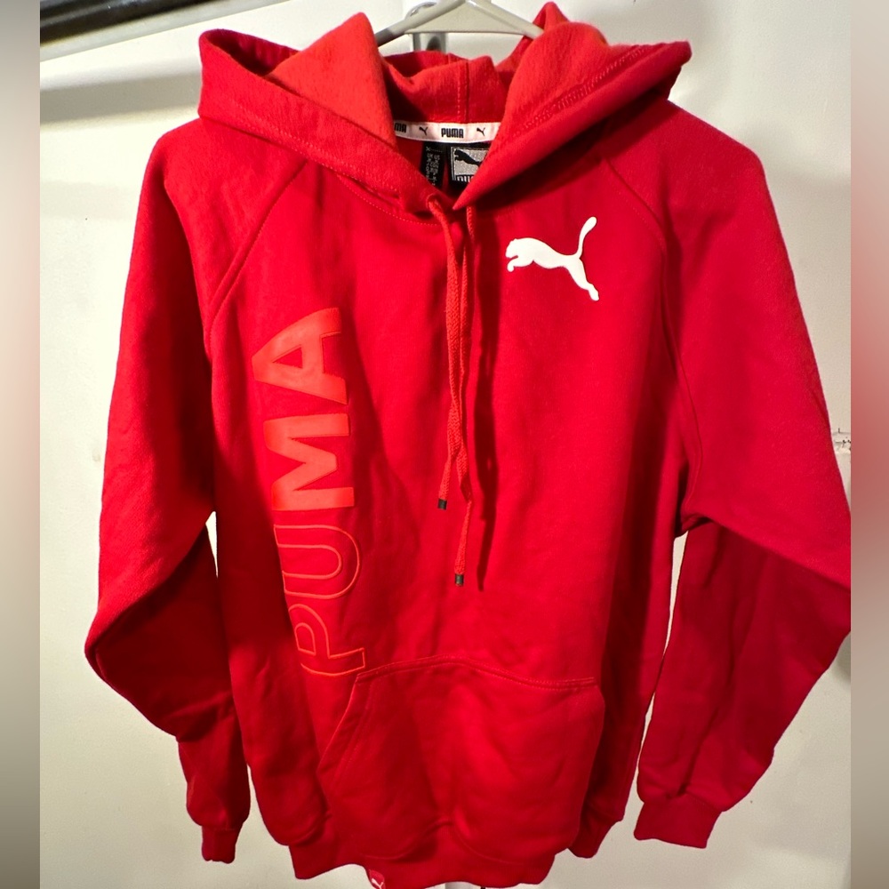 Men’s PUMA red hoodie